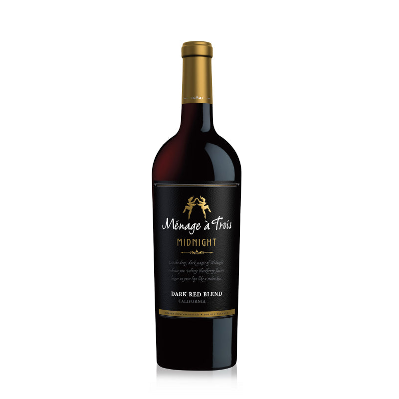 Menage A Trois Midnight Dark Red Blend 2022