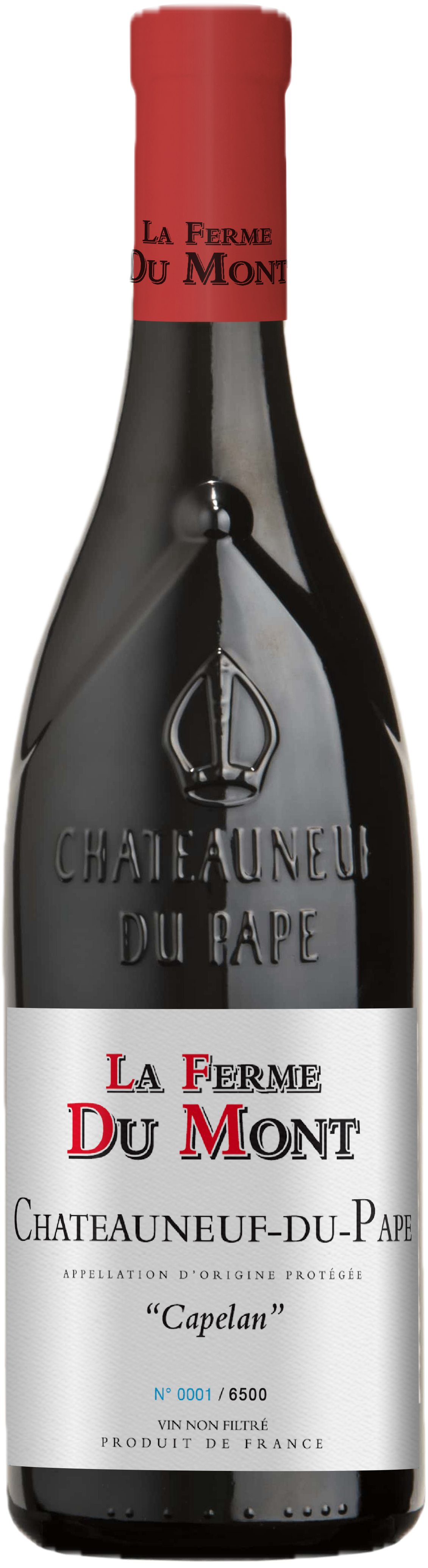La Ferme du Mont Châteauneuf-du-Pape Capelan 2021 bottle
