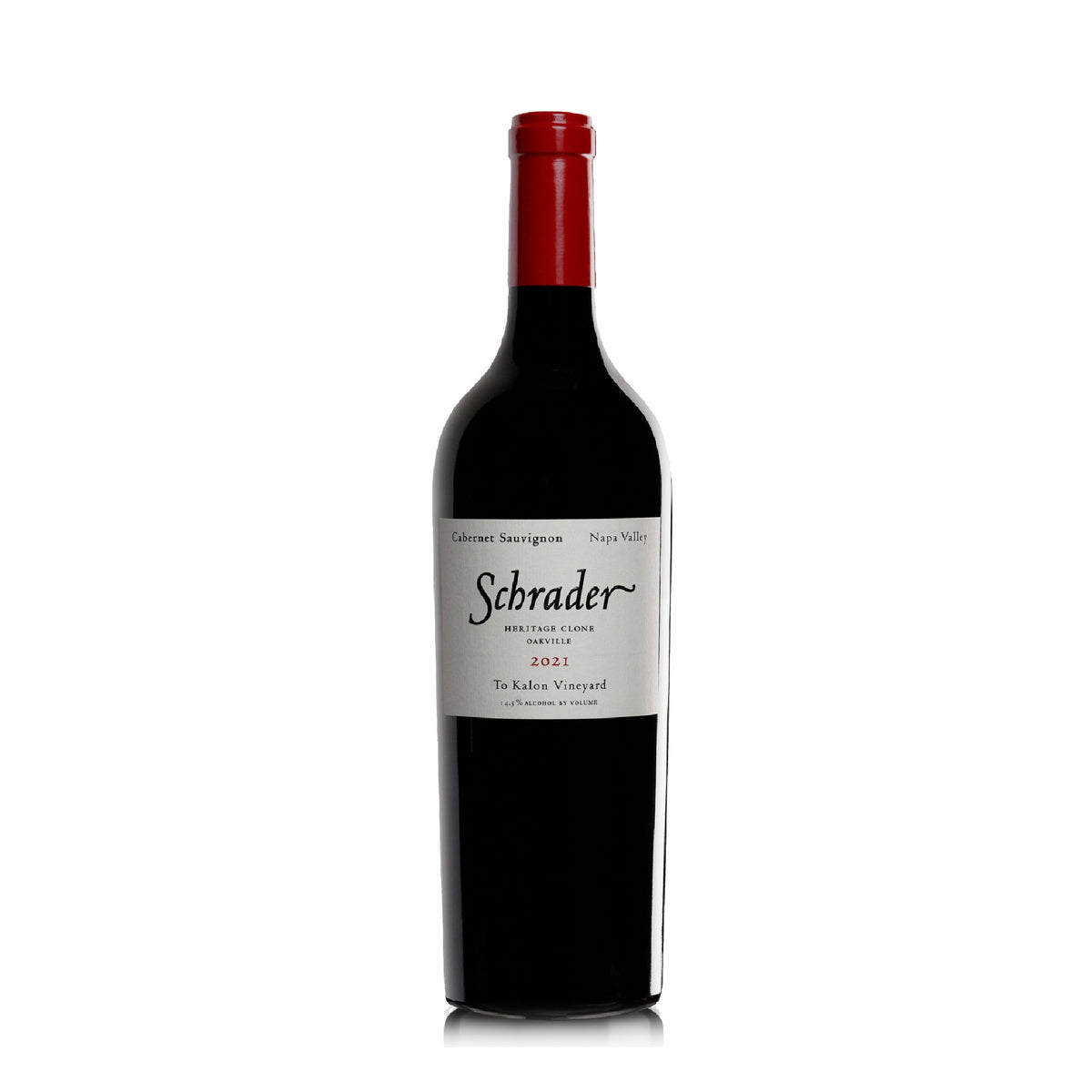 Schrader Cabernet Sauvignon Mondavi Heritage Clone To Kalon Vineyard 2021