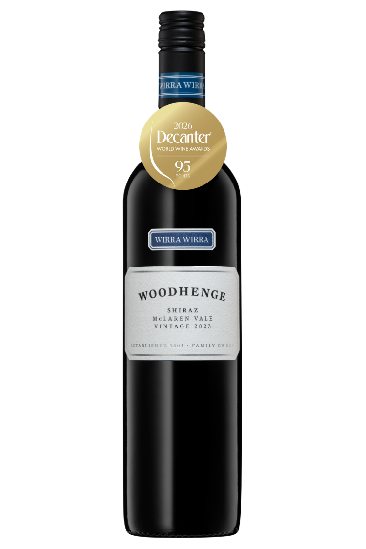 Wirra Wirra Woodhenge Shiraz 2020 bottle