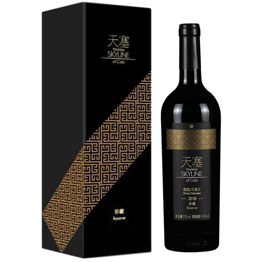 Tiansai Skyline of Gobi Reserve Shiraz Marselan 2018