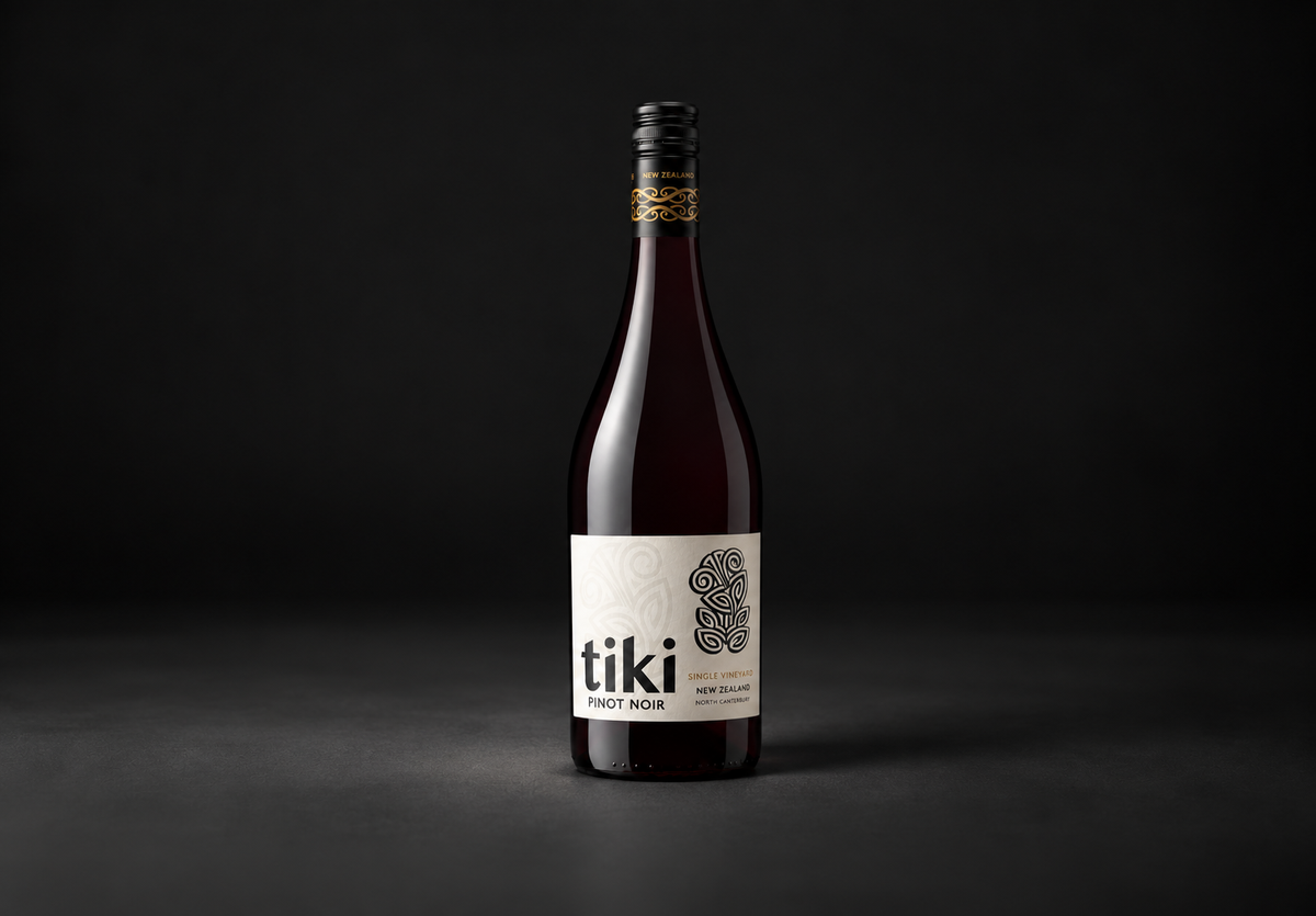 Tiki Single Vineyard Canterbury Pinot Noir 2024 bottle