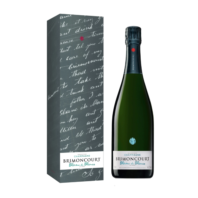 Champagne Brimoncourt Cuvée Blanc de Blancs NV with Gift Box