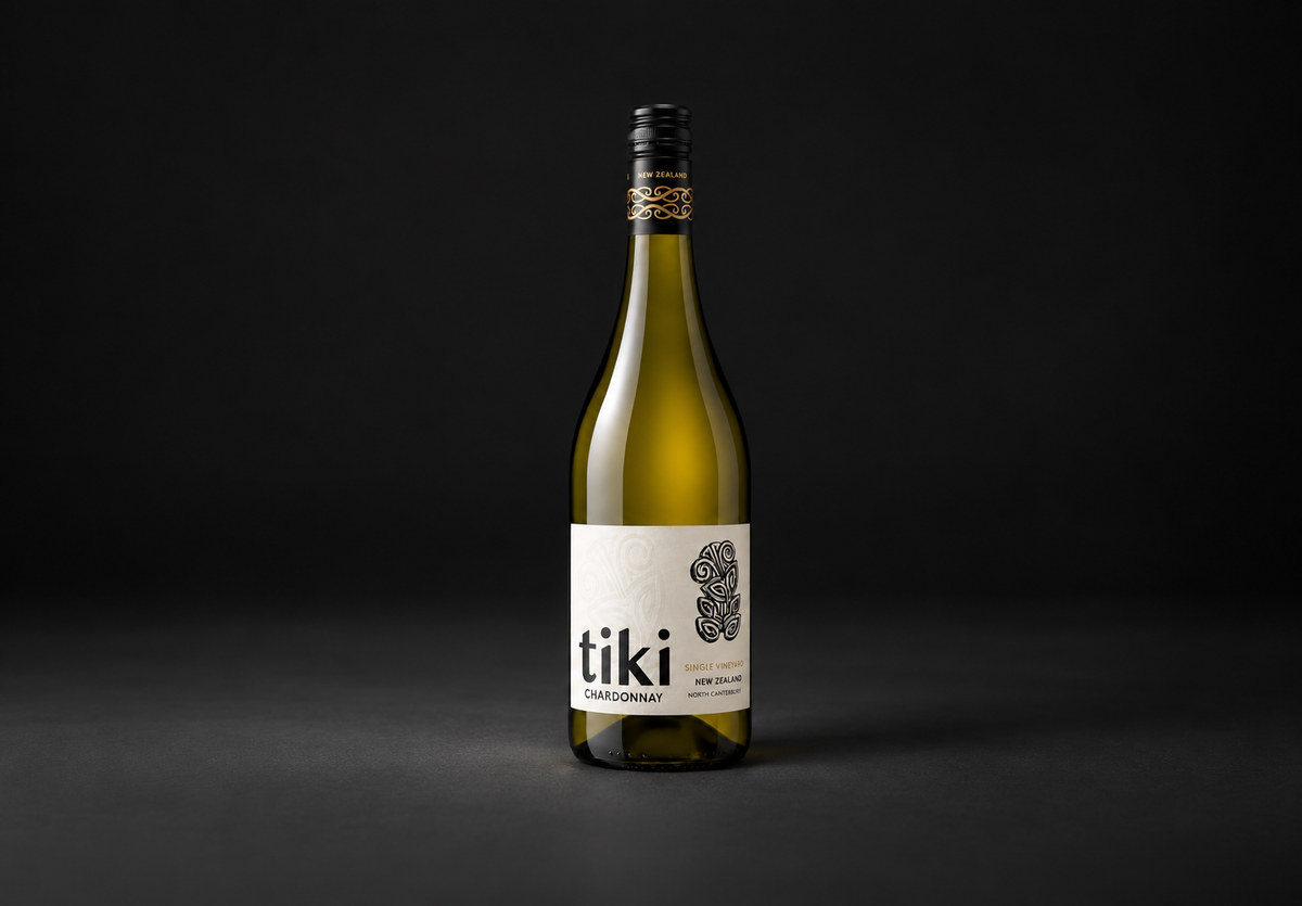 Tiki Single Vineyard Canterbury Chardonnay 2023 bottle