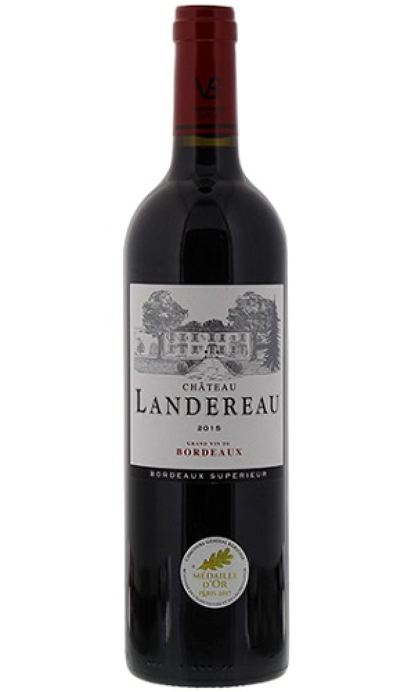Château Landereau Bordeaux 2018 bottle