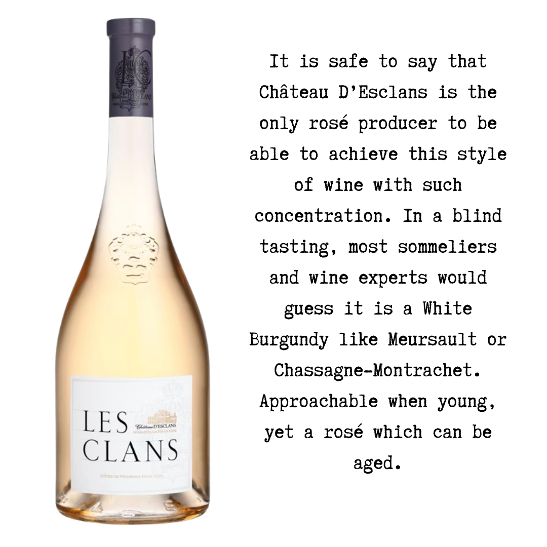 Château d'Esclans Les Clans Rosé 2022 | Rose | Singapore