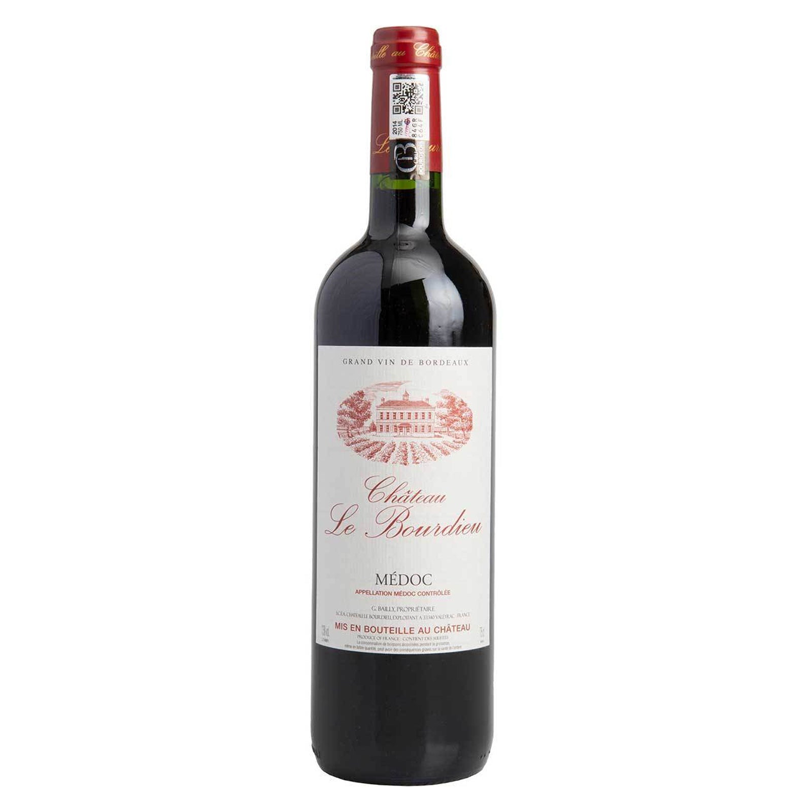 Chateau le Bourdieu Bordeaux Médoc Cru Bourgeois 2016
