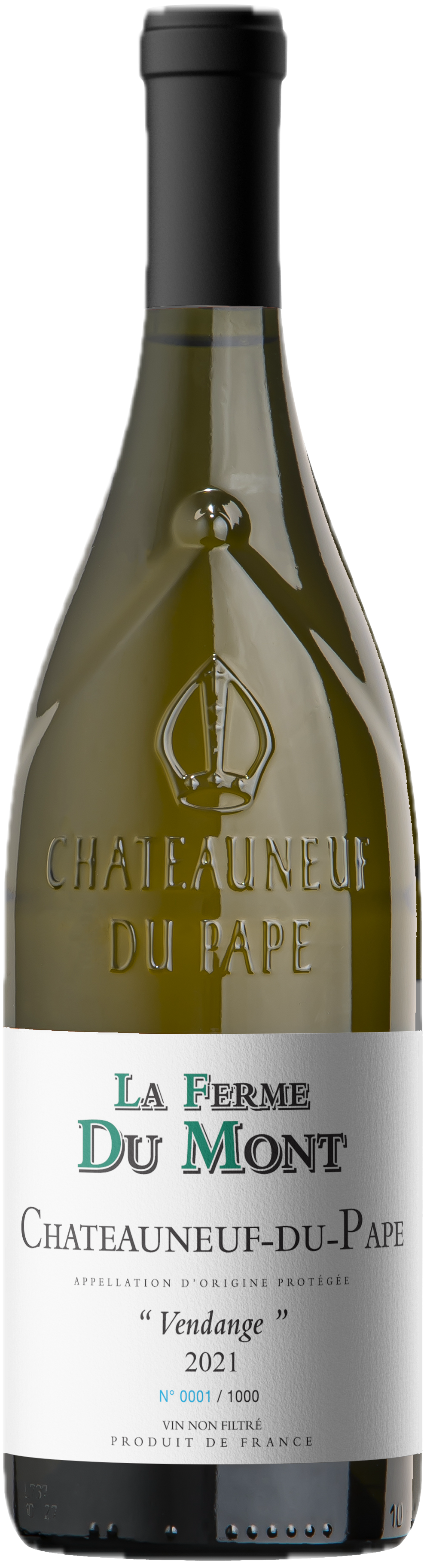 La Ferme du Mont Châteauneuf-du-Pape Vendange Blanc 2023 bottle