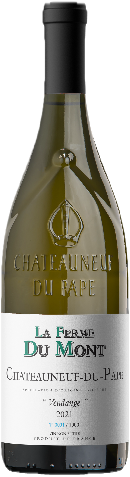 La Ferme du Mont Châteauneuf-du-Pape Vendange Blanc 2023 bottle