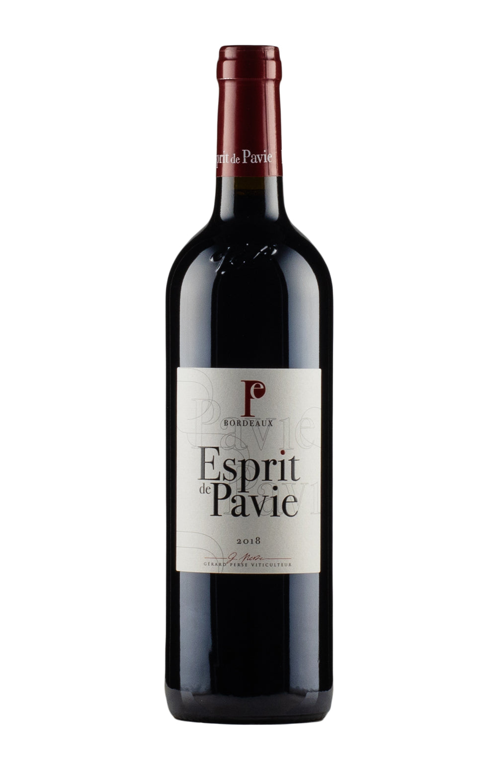 Esprit de Pavie 2018 bottle