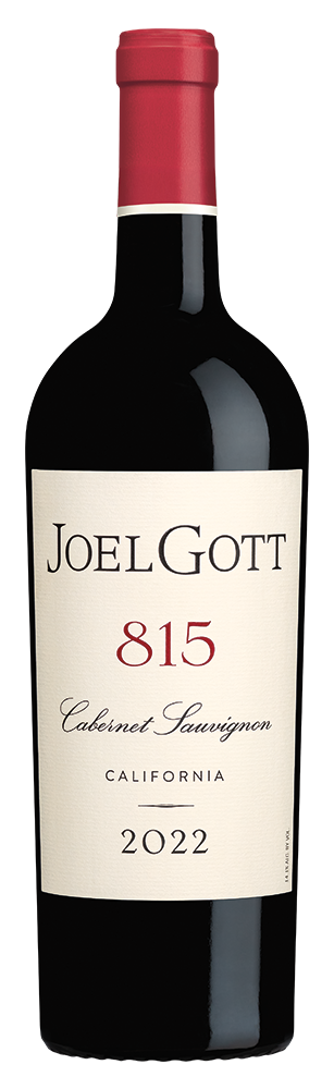 Joel Gott 815 California Cabernet Sauvignon 2021 bottle