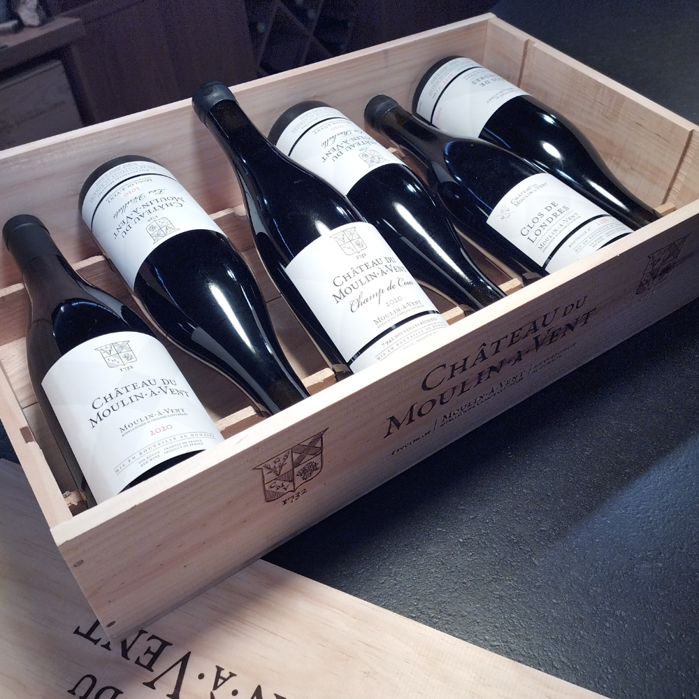 Château du Moulin-à-Vent Lieu-dits Mixed Wooden Case 2020