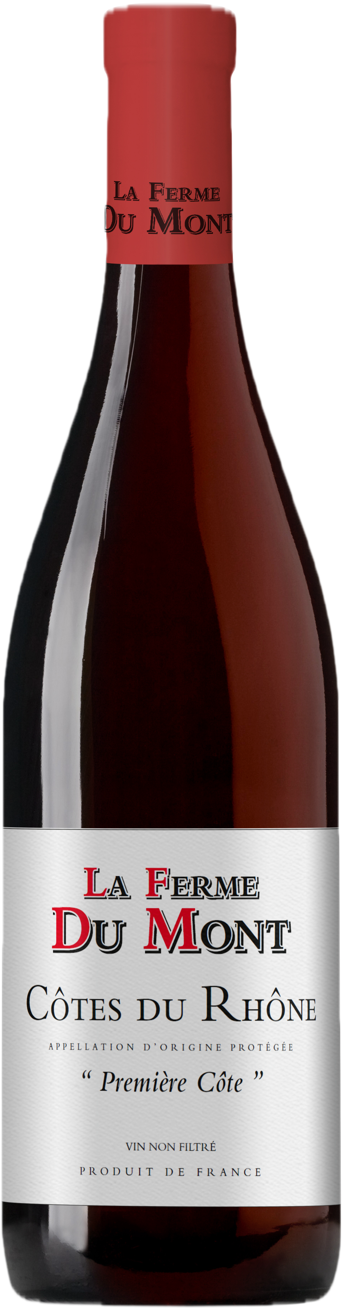 La Ferme du Mont Côtes du Rhône Première Côte Rouge 2023 bottle