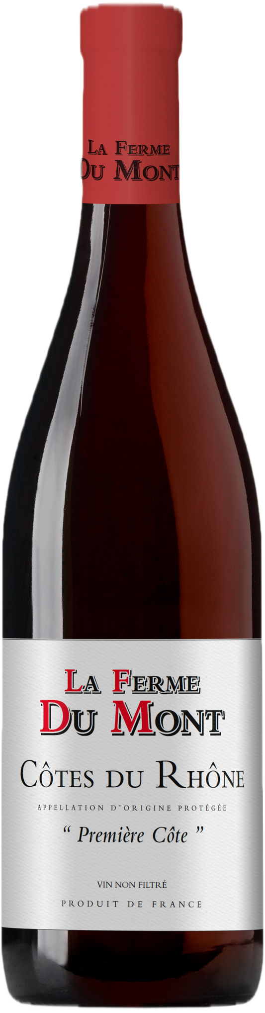 La Ferme du Mont Côtes du Rhône Première Côte Rouge 2023 bottle
