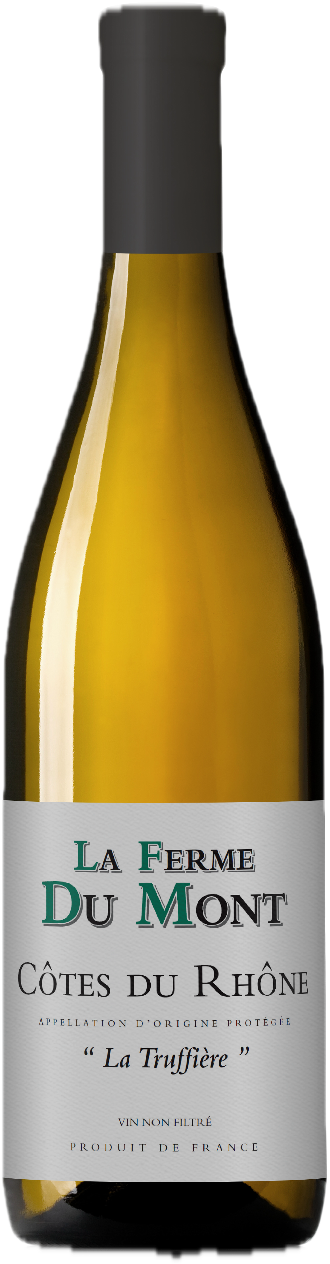 La Ferme du Mont Côtes du Rhône La Truffière Blanc 2023 bottle