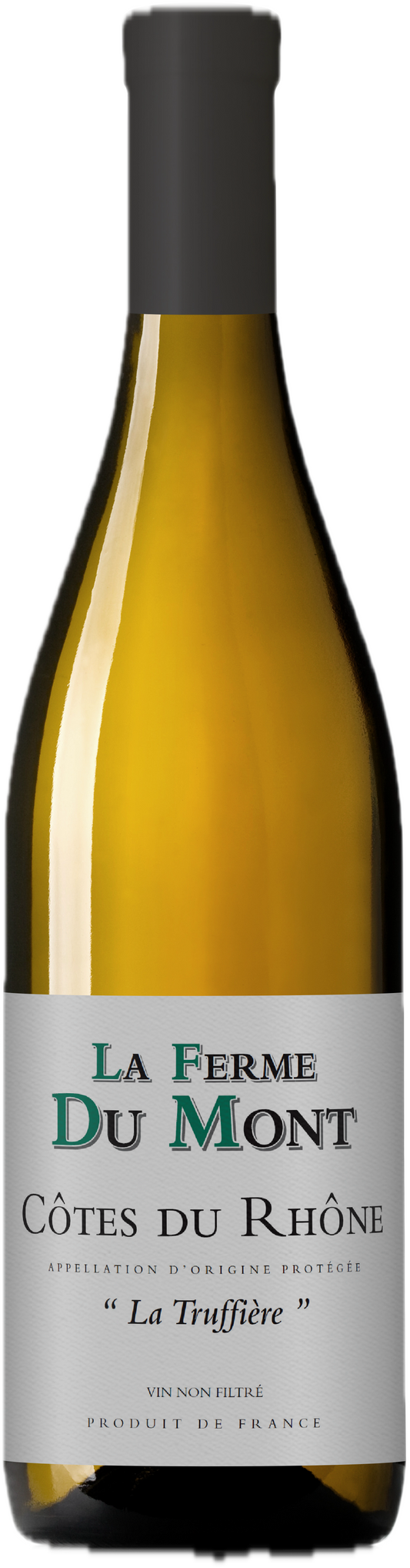 La Ferme du Mont Côtes du Rhône La Truffière Blanc 2023 bottle