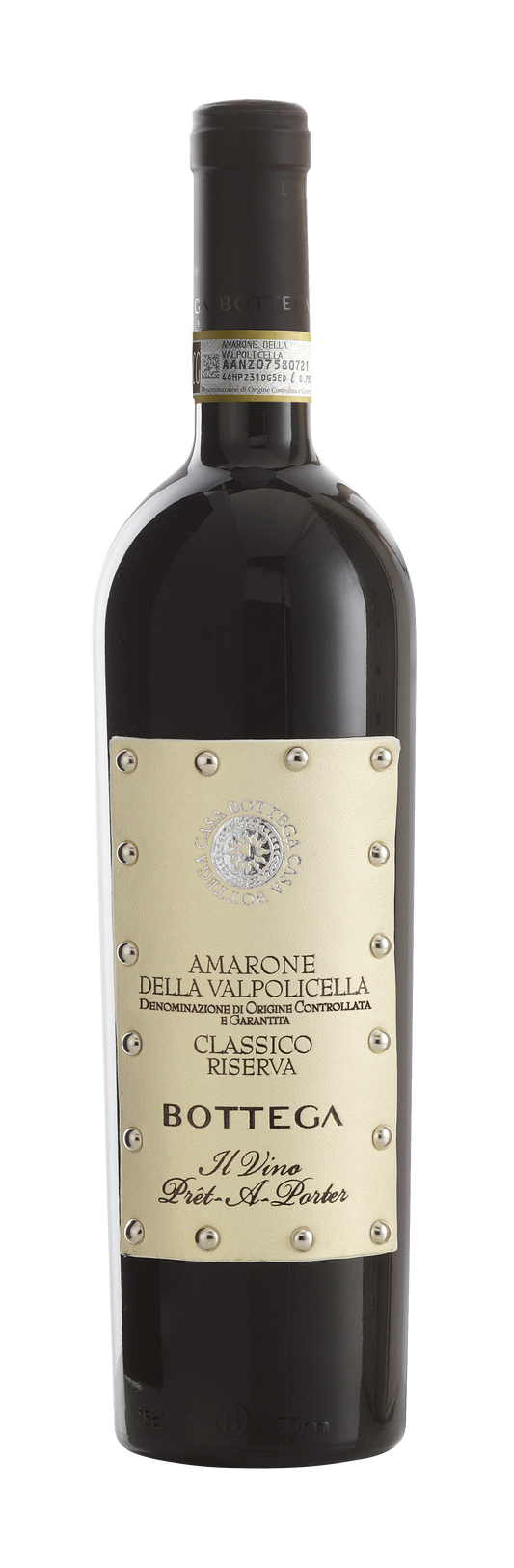 Bottega Prêt-à-Porter Amarone della Valpolicella Classico Riserva DOCG bottle