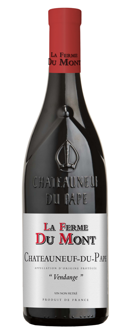 La Ferme du Mont Châteauneuf-du-Pape Vendange Rouge 2021 bottle