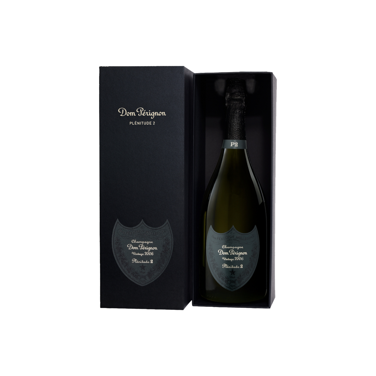 Dom Pérignon P2 2006 Champagne bottle and gift box