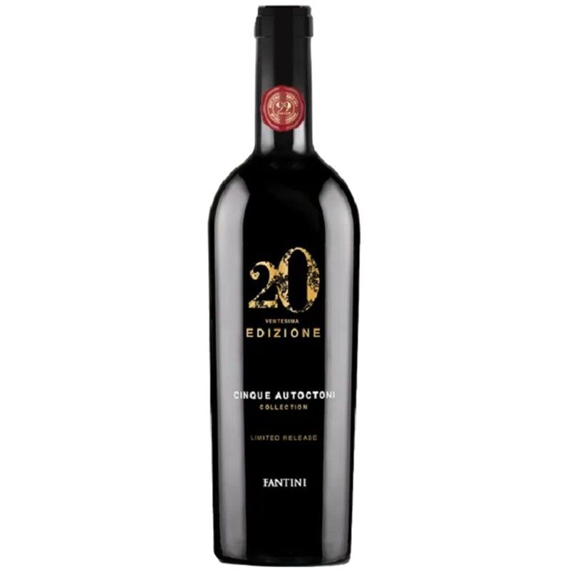 Fantini Cinque Autoctoni Collection Limited Release N.V. | Red Wine | Singapore