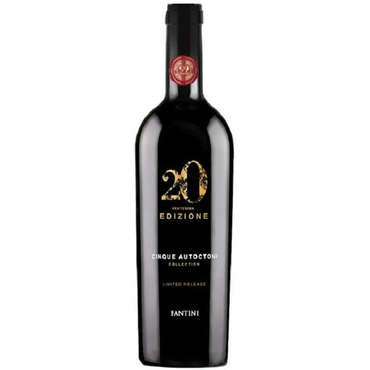 Fantini Cinque Autoctoni Collection Limited Release N.V. | Red Wine | Singapore