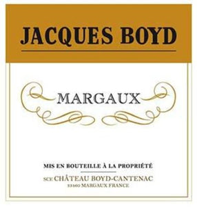 Chateau Boyd-Cantenac 'Jacques Boyd' 2018