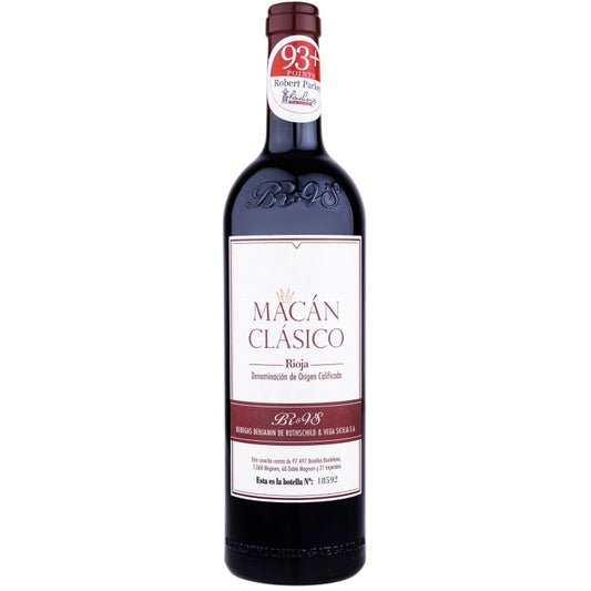 Bodegas Benjamin de Rothschild - Vega Sicilia 'Macan' Clasico 2019 | Red Wine | Singapore