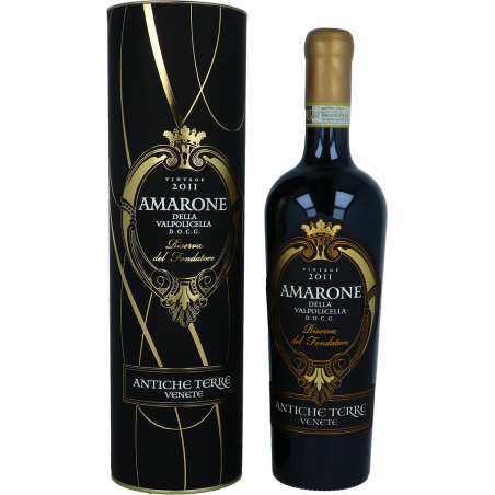 Antiche Terre Venete Amarone Della Valpolicella Riserva Del Fondatore DOCG 2011 | Red Wine | Singapore