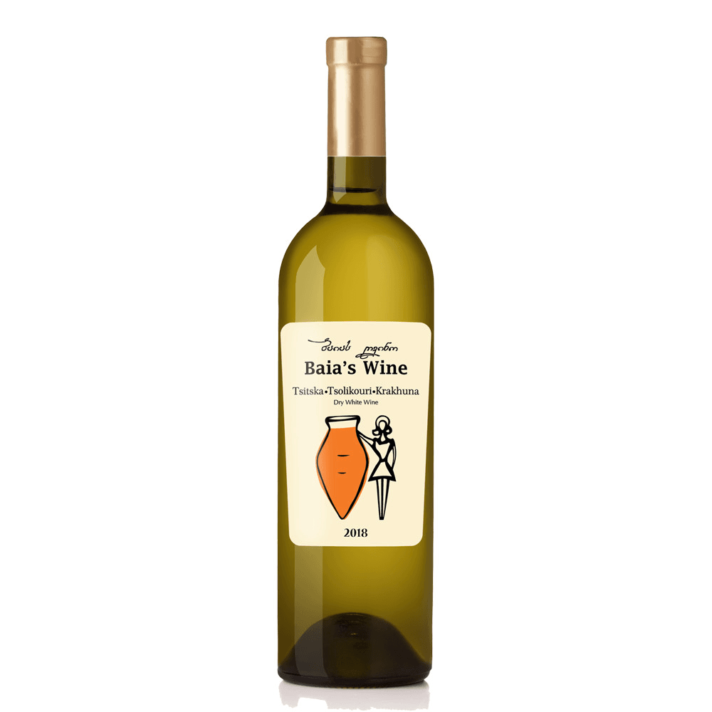 Baia's Wine Tsitska Tsolikouri Krakhuna White 2021 | White Wine | Singapore